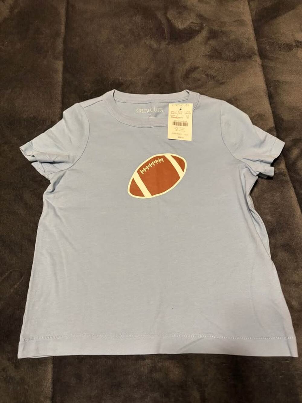 Boys 3T J. Crew Crewcuts Football Graphic T-Shirt